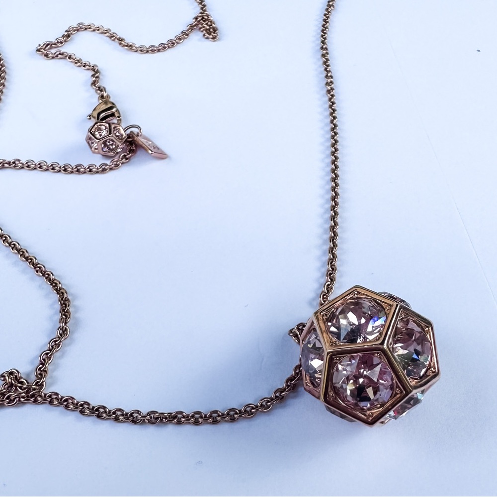 Rose Gold Swarovski Pendant necklace